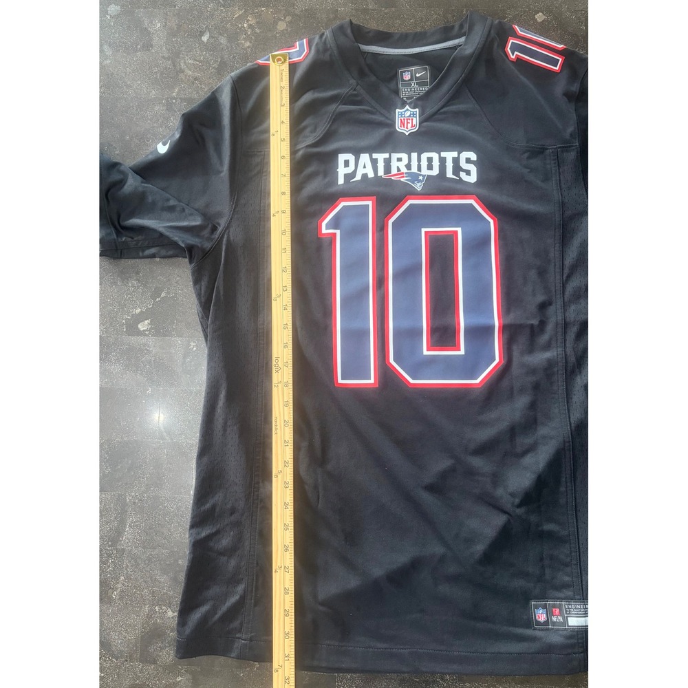 Nike New England Patriots Drake Maye #10 Game Jersey Black Men's XL NFL Football - Picture 5 of 6
